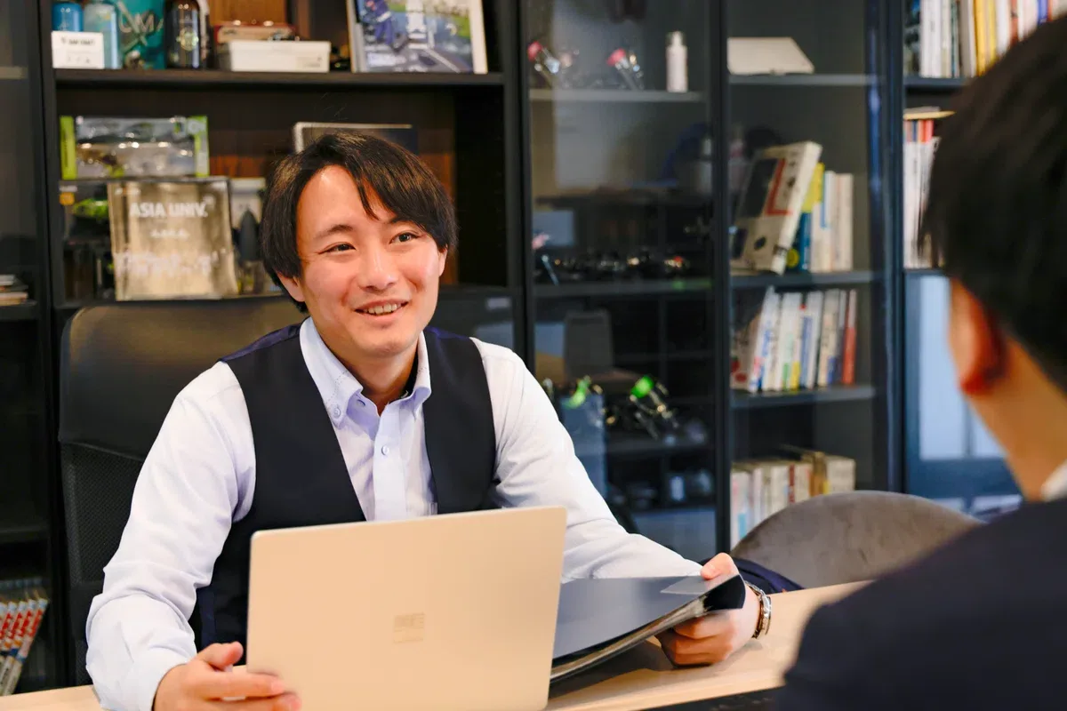 株式会社みらいテクノのインタビュー風景